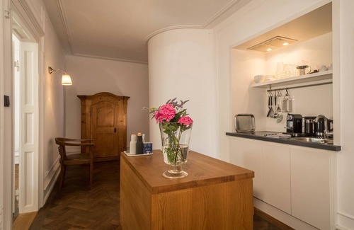 Immenstaad am Bodensee Apartment | Premium Designer Apartment in 'Kirchberg Castle' with Garden; Wi-Fi