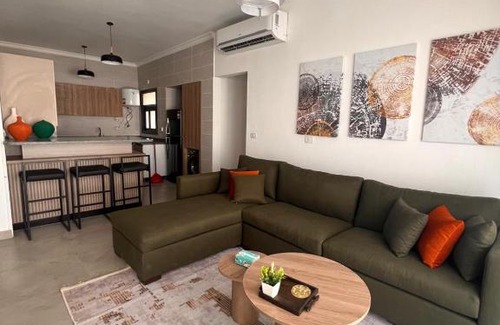 Madinaty Apartment | Privado by Manazil, 17, First Guest! Stylish 3BD APT