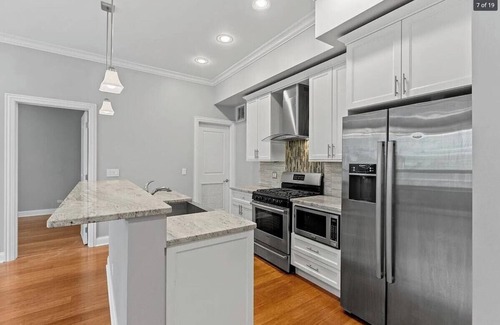 River West Apartment | Private Balcony, 1 Garage Parking, Sleeps 8!