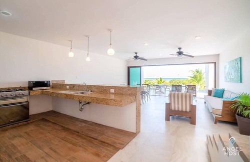 Progreso Municipality House | Private Beach, Poolside Escape, Scenic Ocean Views