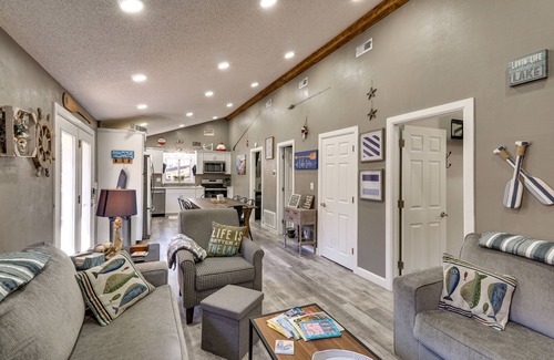 McColley House | Private Boat Dock: Sunrise Beach Home w/Fire Pit