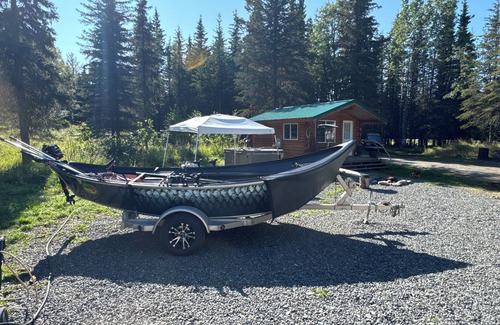 Kasilof Cabin | Private cabin, 5 minutes from the Kasilof Boat Launch! Includes some great food!