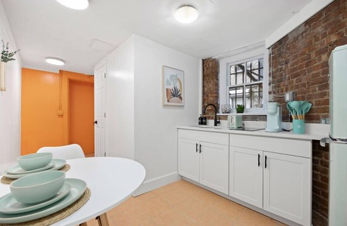 Upper Manhattan Apartment | Private Garden Getaway: Cozy & Chic , Near Subway