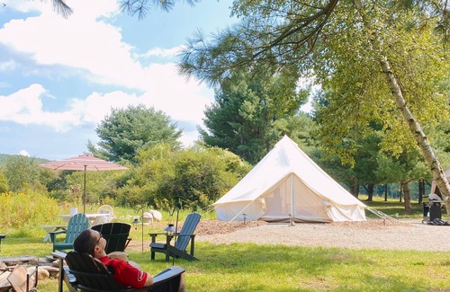 Salem RV Rental | Private Glamping Site at Family-Run Farm, Blind Buck Valley Farmstead