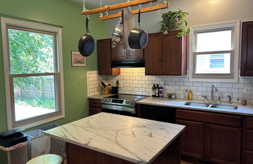 Edgewater Hill House | Private home with full gym in Gordon Square neighborhood, 5 minute walk to beach