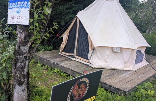 Parksville RV Rental | Private Lakefront Glamping Campsite