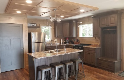 Aroostook House | Private modern off-grid lakehouse with guest cabin