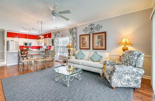 Socastee Apartment | Private Patio and Resort Perks Myrtle Beach Retreat