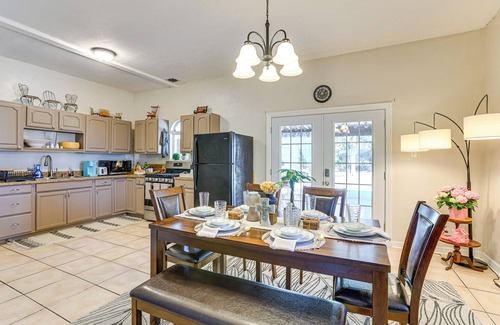 Newberry House | Private Patio w/View: Peaceful Trenton Home