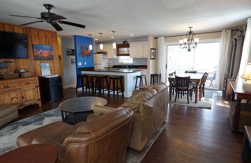 Alligator Point House | Private pool, boat dock & screened porches - 1.5 blocks to public beach access.