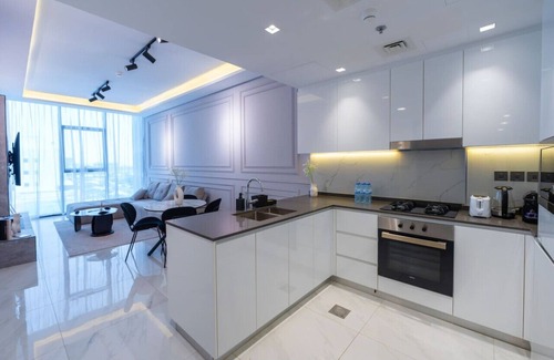 Dubai Apartment | Private Pool! Stylish 3BR Apt in Dubai Studio City