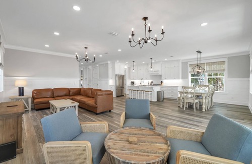 Bid-a-wee Beach House | Private pool! Private Beach Access! Room for the whole family or team!