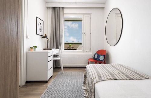 Keskinen District Resort | Private room ∙ 1 bedroom ∙ 1 guest