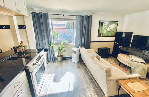 Lakewood Apartment | Private studio, huge walk-in shower, large windows, and lots of natural sunlight