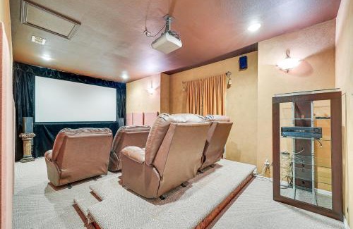 Palmhurst House | Private Theater and Pool Spacious Mission Home