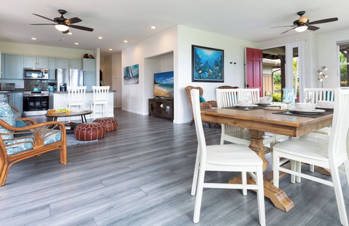 Kailua-Kona House | Private tropical villa in Kona: Resort style heated pool, Hot tub & Ocean views