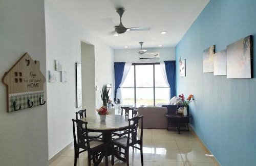 Puchong Apartment | Puchong WindyLakeViewStayCation3R2B AT D Island