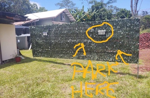 Nanawale Estates House | "Puna Gecko" with Queen Bed & Private Bath