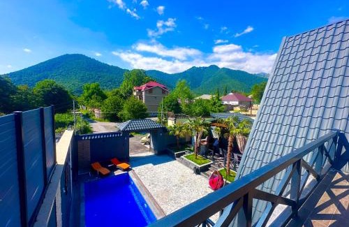 Gabala Villa | Qafqaz Modern Bungalow HOT POOL