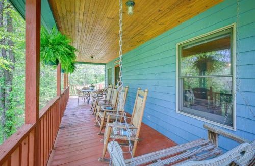 Laurel Springs House | Quaint Cabin with Stream in Blue Ridge!