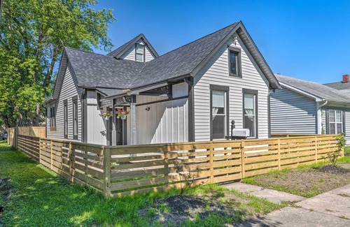 Near Eastside Cottage | Quaint + Cozy Indianapolis Getaway w/Yard!