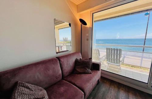 Quiberon Apartment | Quiberon - agréable 2 pièces avec vue sur le château, parking, animaux admis - FR-1-478-9