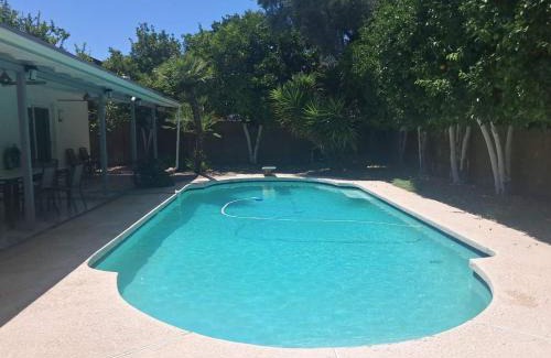 Clearview House | Quiet house with pool heater, patio, BBQ, citrus