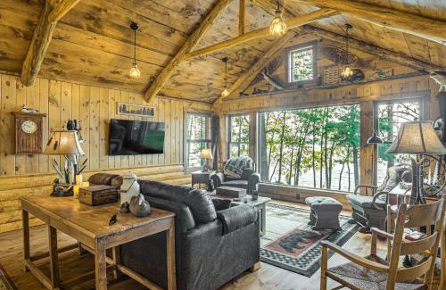 Conover House | Quiet Lakefront Conover Cabin Near ATV Trails