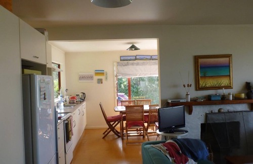 Pakawau House | Quiet Pakawau beachfront home - beautiful views of Golden Bay and Farewell Spit.