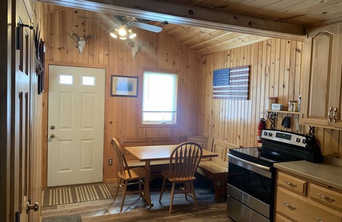 Long Prairie Cabin | QUIET, Year round Cozy Cabin on a great fishing lake