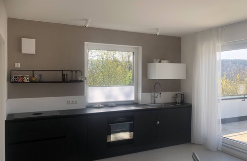 Riedenburg Apartment | Rabenstein vacation apartment with natural stone terrace and view of Riedenburg for 2 people