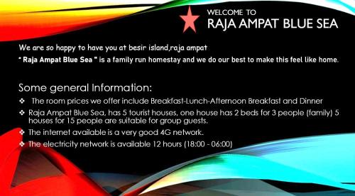 Sawinggrai House | Raja Ampat Blue Sea