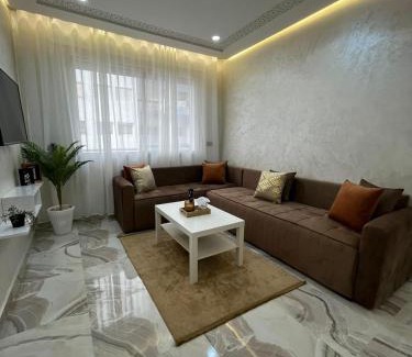 Malabata Apartment | Raja Appartement-Luxe & Confort en Plein Centre-Ville Proche Gare et Plage