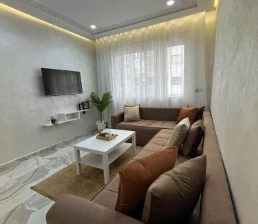 Malabata Apartment | Raja Appartement-Luxe & Confort en Plein Centre-Ville Proche Gare et Plage