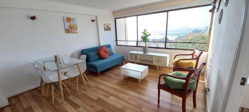 Concon Apartment | Rbkº Acogedor depto cercano a Playa Amarilla