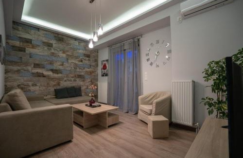 Attiki Apartment | Real Central New Flat - 1' to Metro - Direct Acropolis,Pireus - Best heating and cooling system
