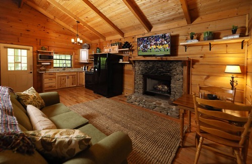 Townsend Cabin | Red Door cabin- romantic getaway near Great Smoky Mountains National Park