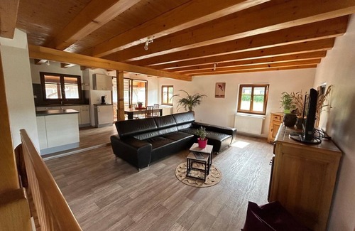 Liebsdorf Apartment | Refurbished farmhouse, Swiss border. Ideal for relaxing and hiking!