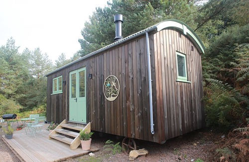 West Buckland Cabin | Relax & Recharge: Woodland Hideaway Shepherds Hut and Hot tub !