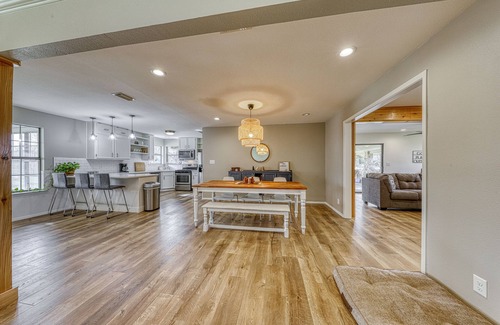 Liberty Hill House | Relaxing family-friendly home - firepit, playground & river access