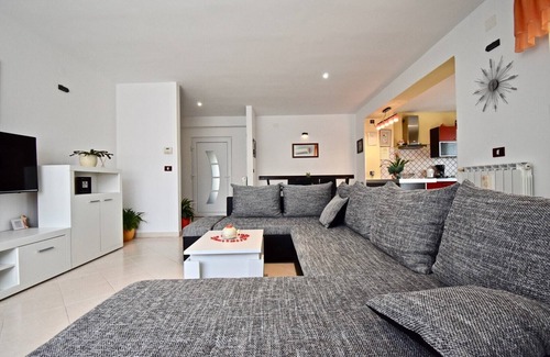 Nedescina Apartment | Relaxing rural apartment with playground and grill