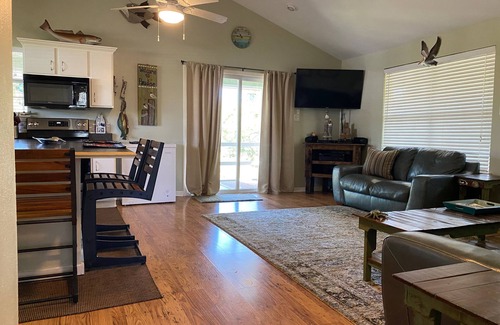 Bay St Louis House | Relaxing Waterfront Getaway with Fenced in Pet Friendly Property