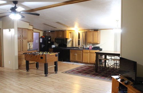 Waynoka House | Remodeled 3 bedroom 2 bathroom private acreage, away from crowds.