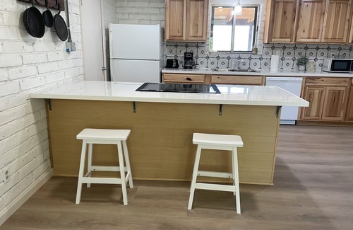 Gila House | Remodeled mid-century brick house is excellent base for exploring the Gila