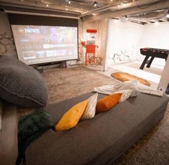 Reno House | Reno's Biggest Little House - Cozy Home Theatre