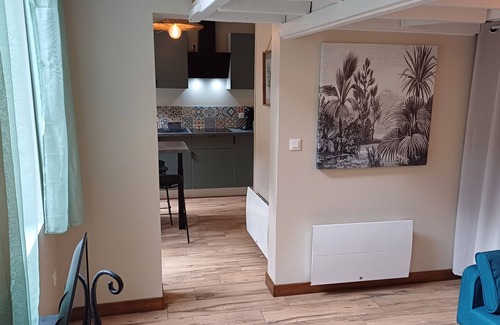 Saint-Omer Apartment | Renovated ground-floor apartment with outdoor spa. Sleeps 4.