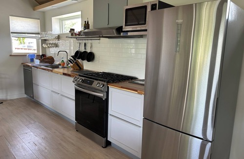 Hancock House | Renovated, modern house in Hancock, NY near Delaware River