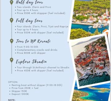 Sibenik Boat Rental | Rent a boat Mate
