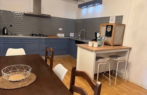 Villeneuve d'Aveyron House | Rental Cozy village house with fireplace and stove