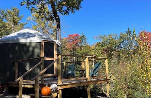 Hinsdale RV Rental | RESTful yurt in charming Hinsdale; pet-friendly with multiple hiking options